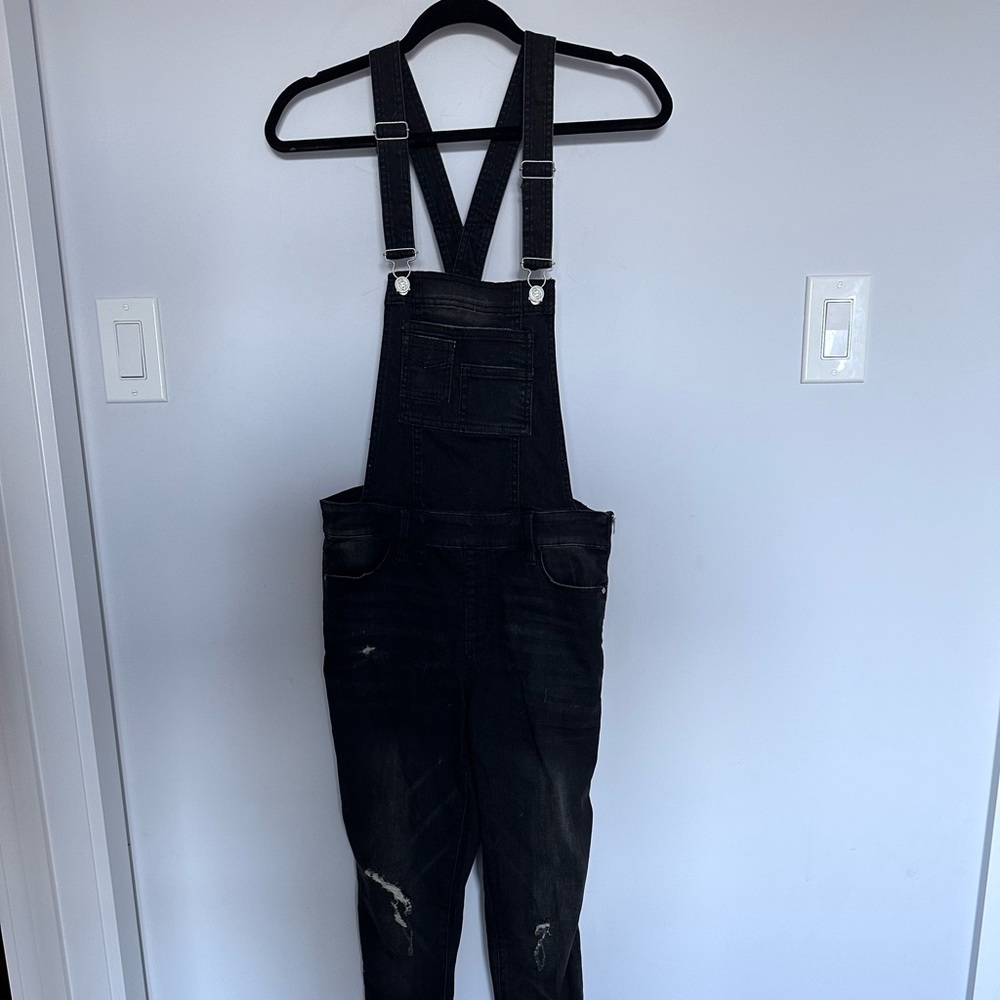 BEBE Denim Overalls